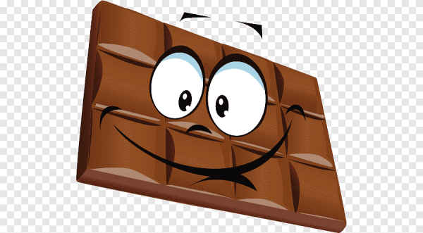 Мультяшная шоколадка