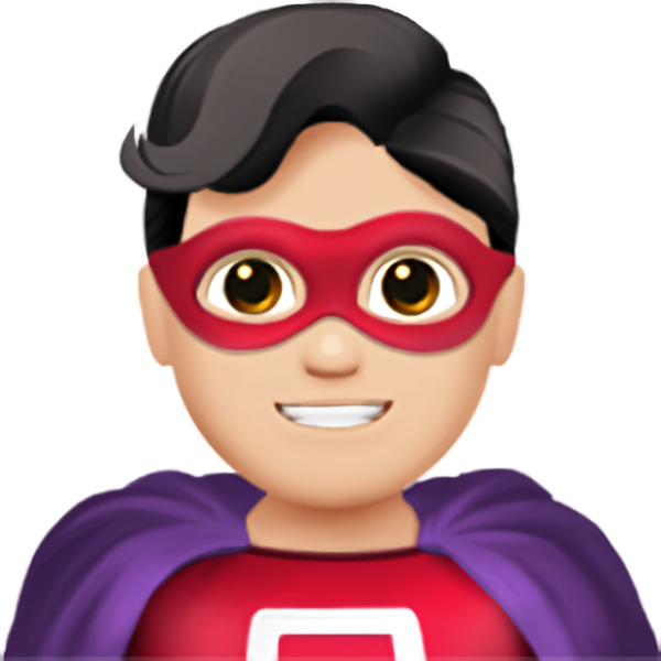 Смайлики супергероев Apple