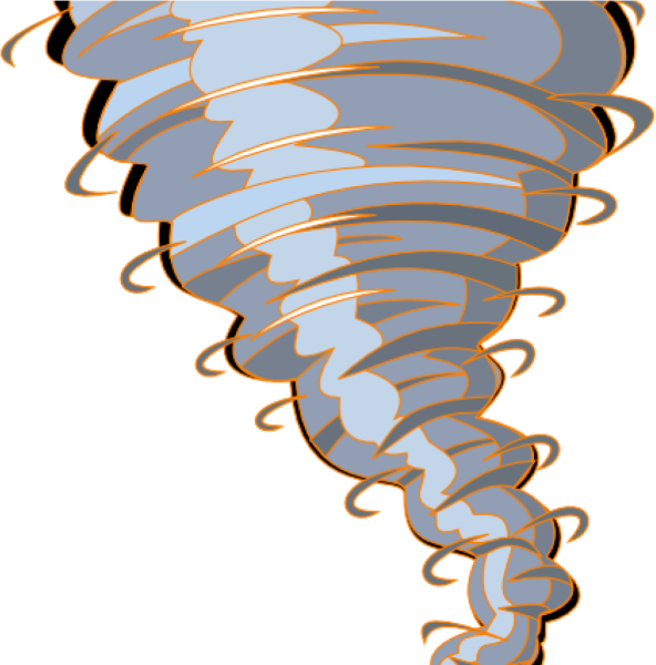 Торнадо на прозрачном фоне