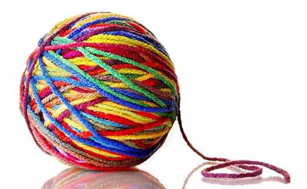 Клубок ниток сказочный