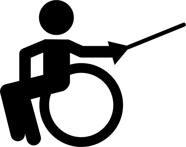 Инвалидное кресло иконка