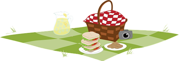 Пикник на Поляне вектор