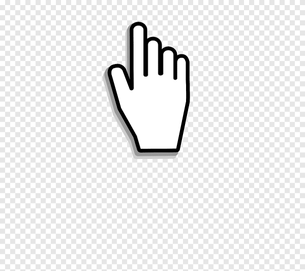 Курсор в виде пальца