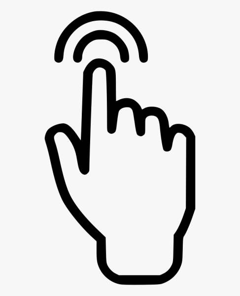 Значок палец