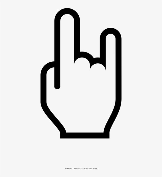 Курсор палец