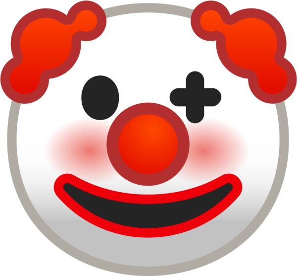 Клоун Emoji