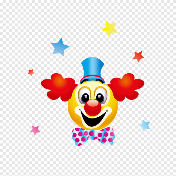 Рожица клоуна