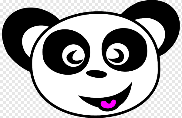 Лицо панды