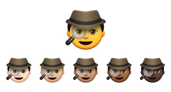 Эмодзи сыщик