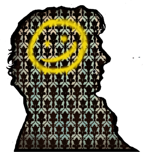 Смайлик с лупой