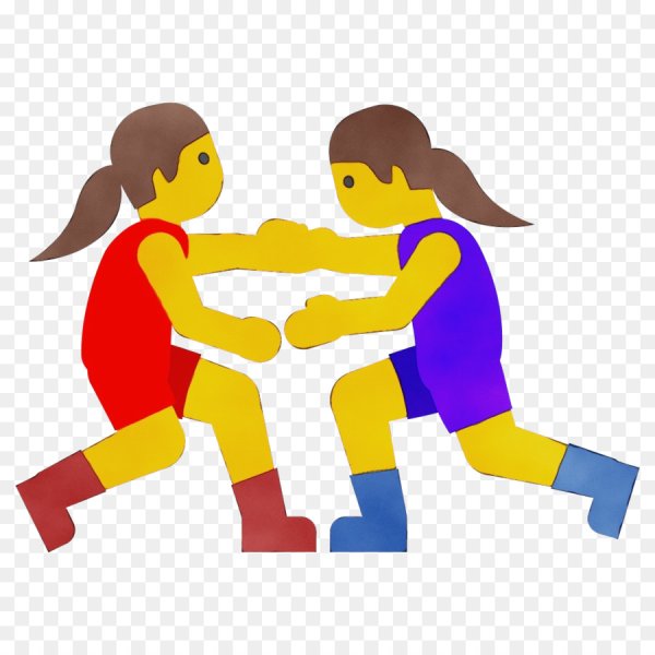 Эмодзи борьба