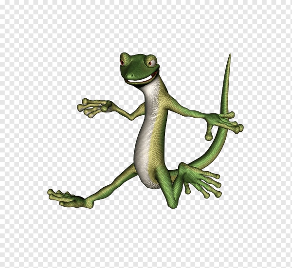 Ящерица мультяшка