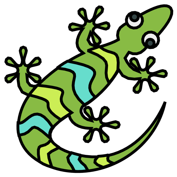 Ящерица для детей