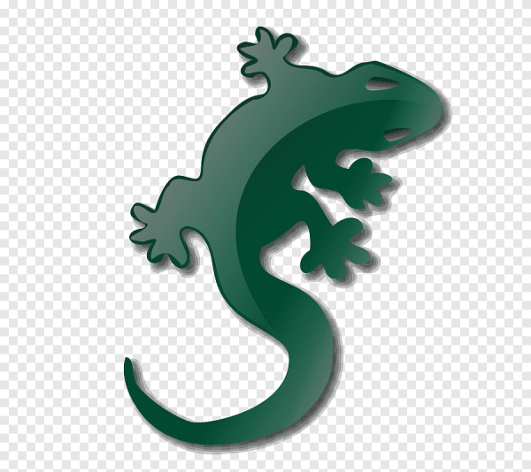 Хамелеон силуэт