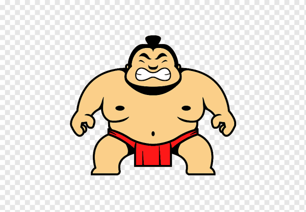 Сумо борцы вектор