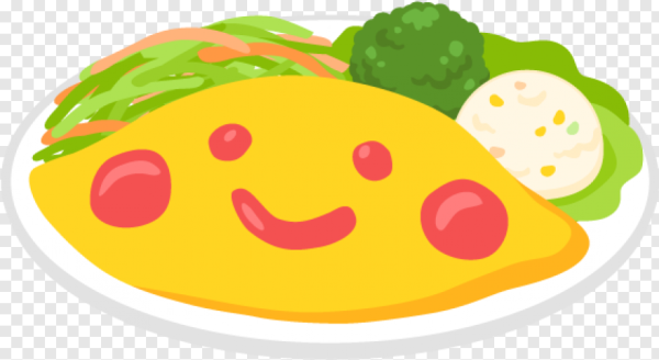 Яичница на тарелке