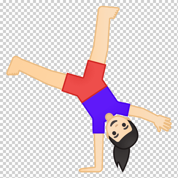 Мультяшные акробаты