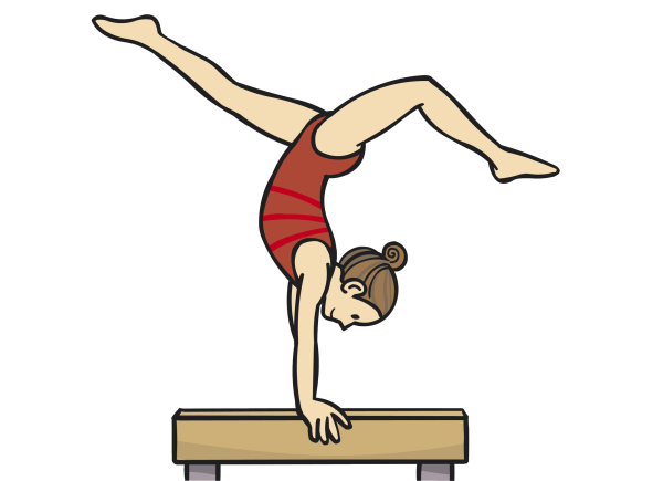 Гимнастика мультяшный