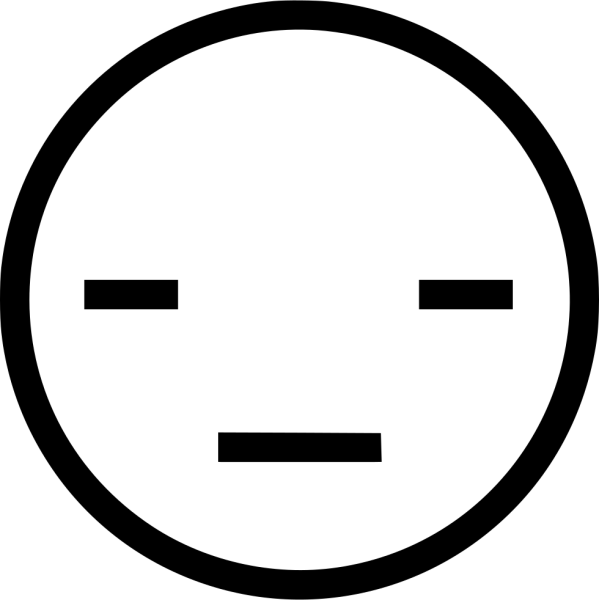 Скучный пиктограмма