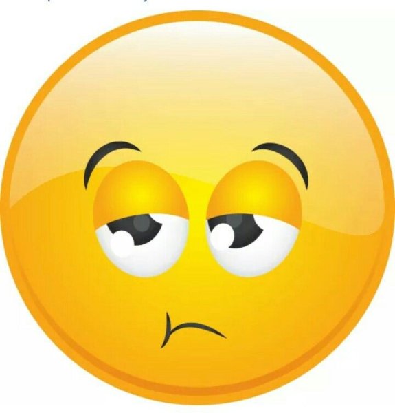 Безразличный смайлик