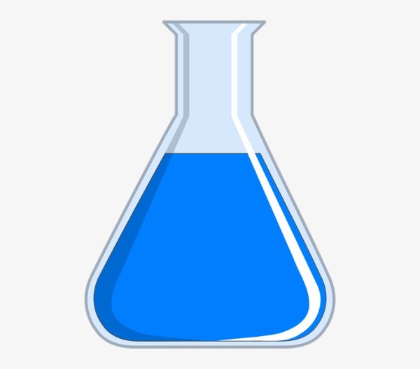 Колба без фона