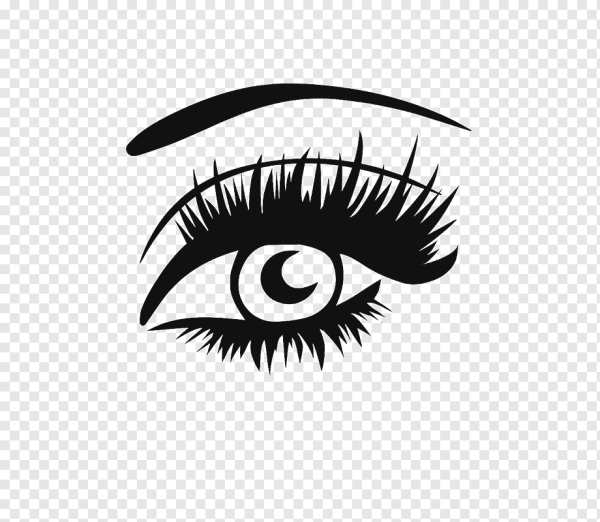 Глаз силуэт