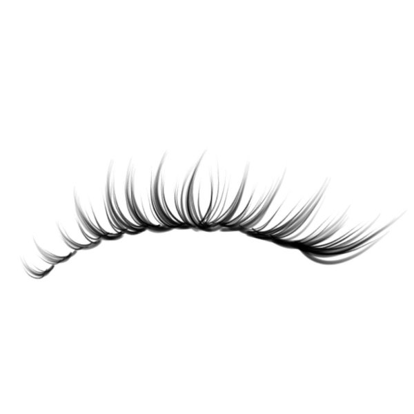 Ресницы без фона