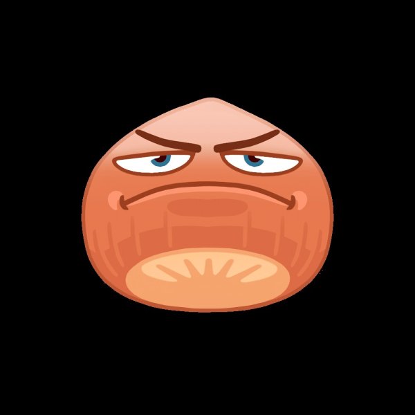 Орех стикер