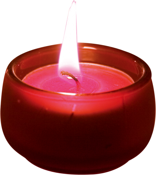 Ароматическая свеча красная