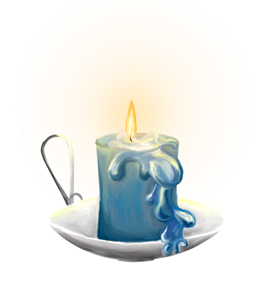 Сказочная свечка