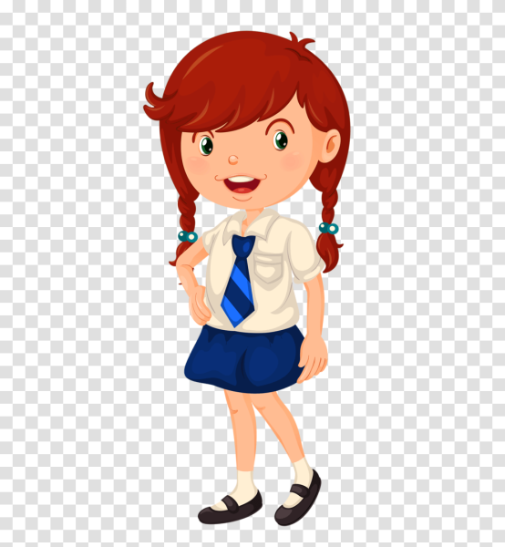 Девочка школьница