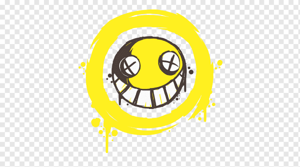 Смайлик граффити