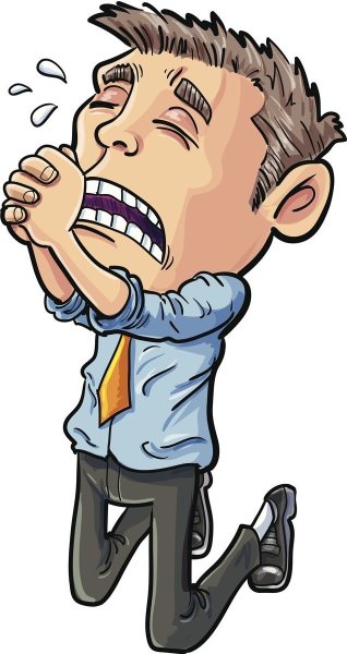 Извиняющийся человек