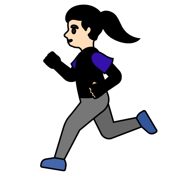 ЭМОДЖИ Бегущий человек