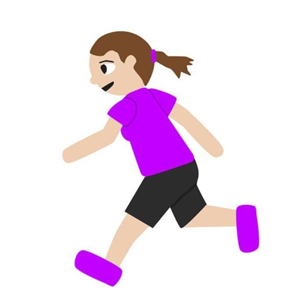 ЭМОДЖИ Бегущий человек