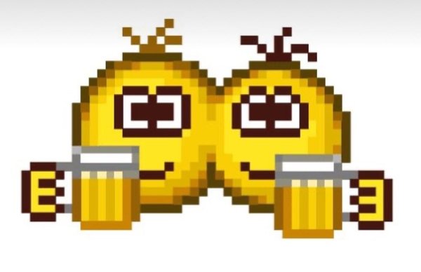 Сумасшедший смайлик из аськи