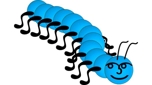 Сороконожка для детей