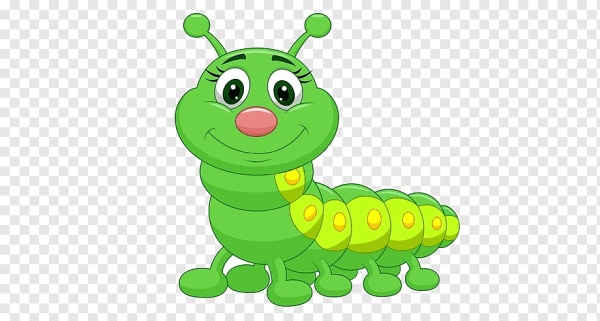 Гусеница для детей