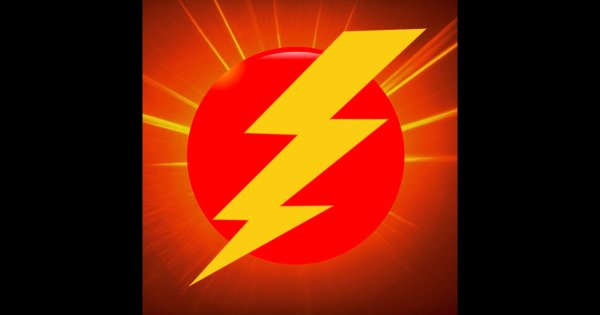 Молния эмодзи