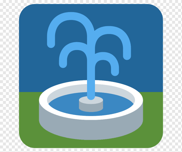 Фонтанчик значок