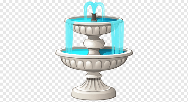 Как обозначается фонтан