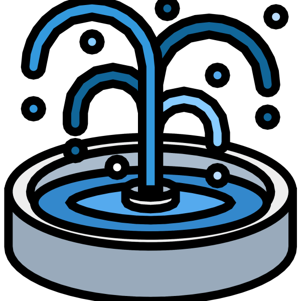 Смайлик фонтан