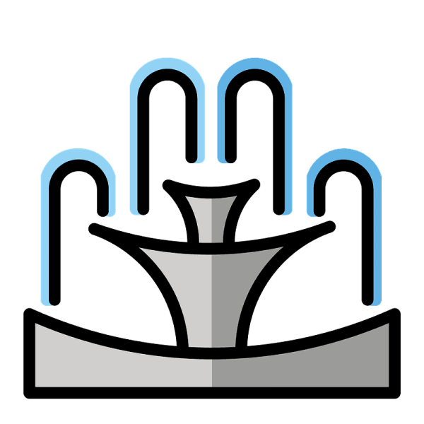 Смайлик фонтан