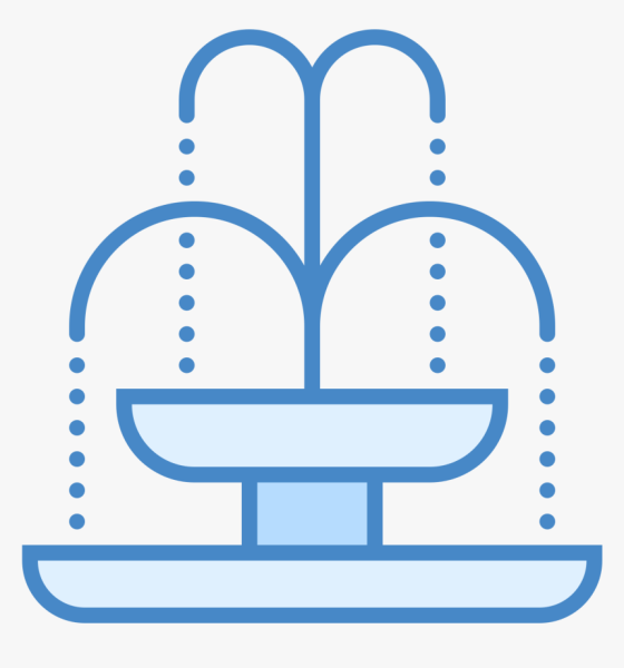 Фонтанчик вектор