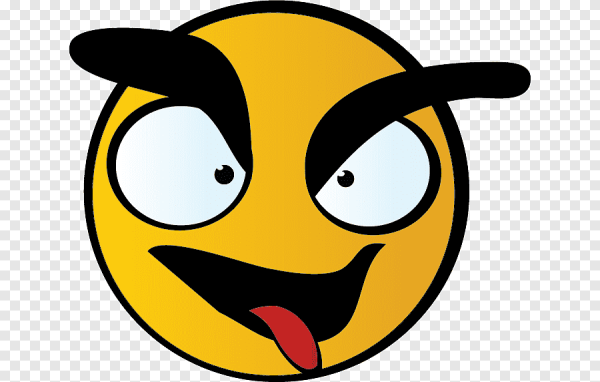 Смайлик сумасшедшее лицо