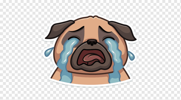 Стикеры Мопс Бун