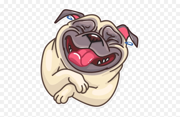 Мопс для фотошопа