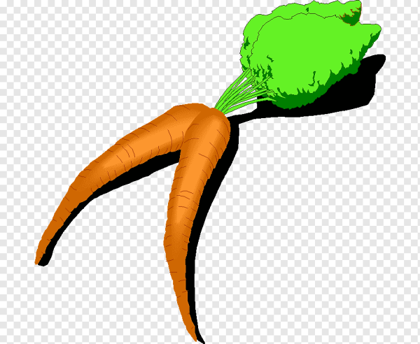 Смайлы от разных компаний морковка