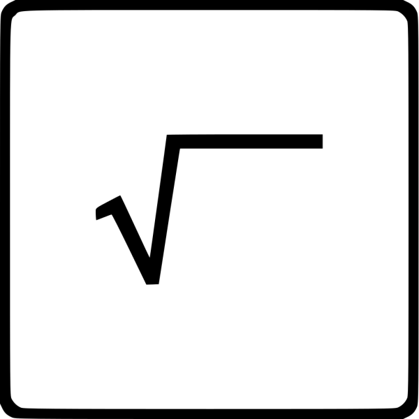 Знак квадратного корня