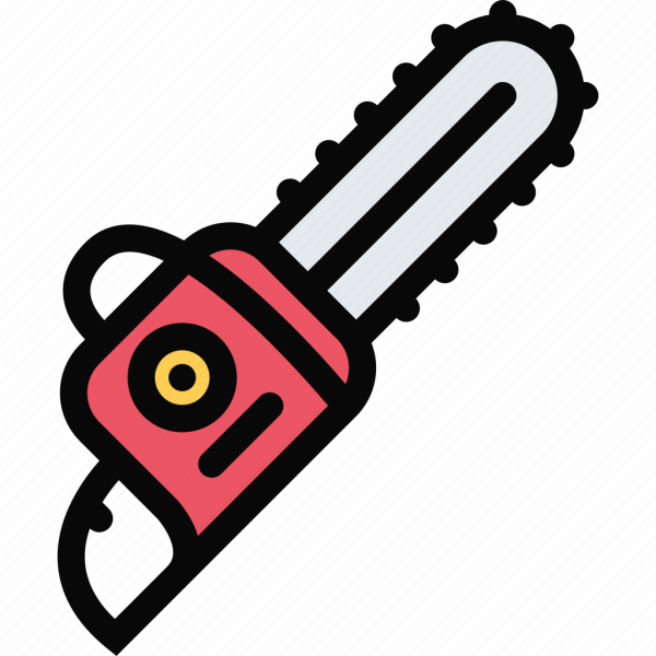 Бензопила пиктограмма